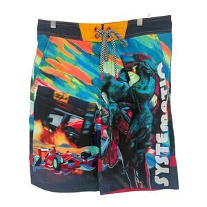 Robert Graham Men's Swim Shorts SYSTEMATIC Collector's Edition 32